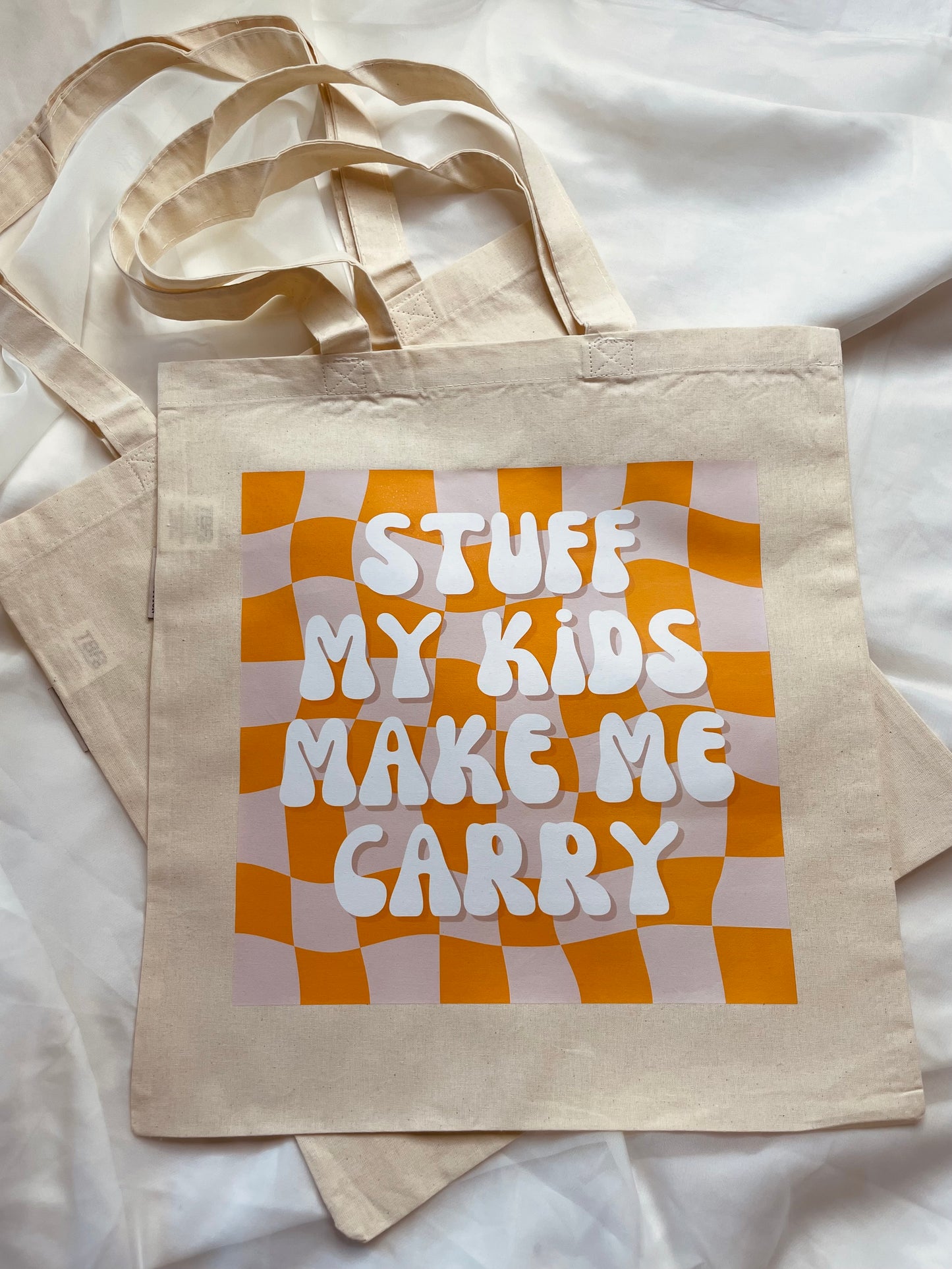 Stuff My Kids Make Me Carry - Orange